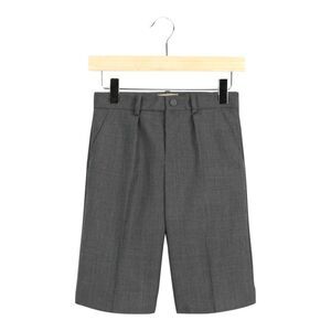 Gucci Wool Pleated Shorts Grey Boys